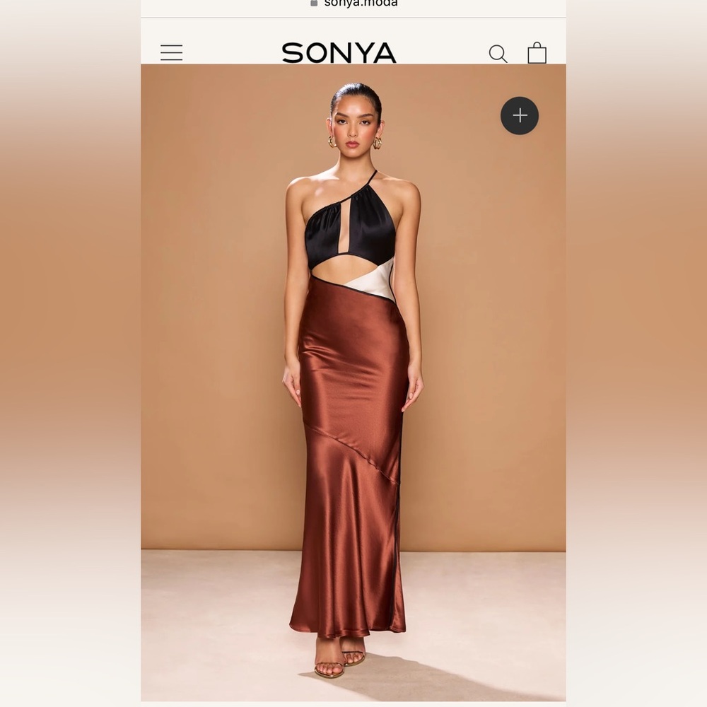 Sonya AUORA SPLICED DRESS NWT Size S/AU 8